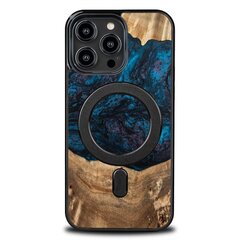 Чехол Bewood Unique Wood and Resin для Apple iPhone 14 Pro Max, синий цена и информация | Чехлы для телефонов | hansapost.ee