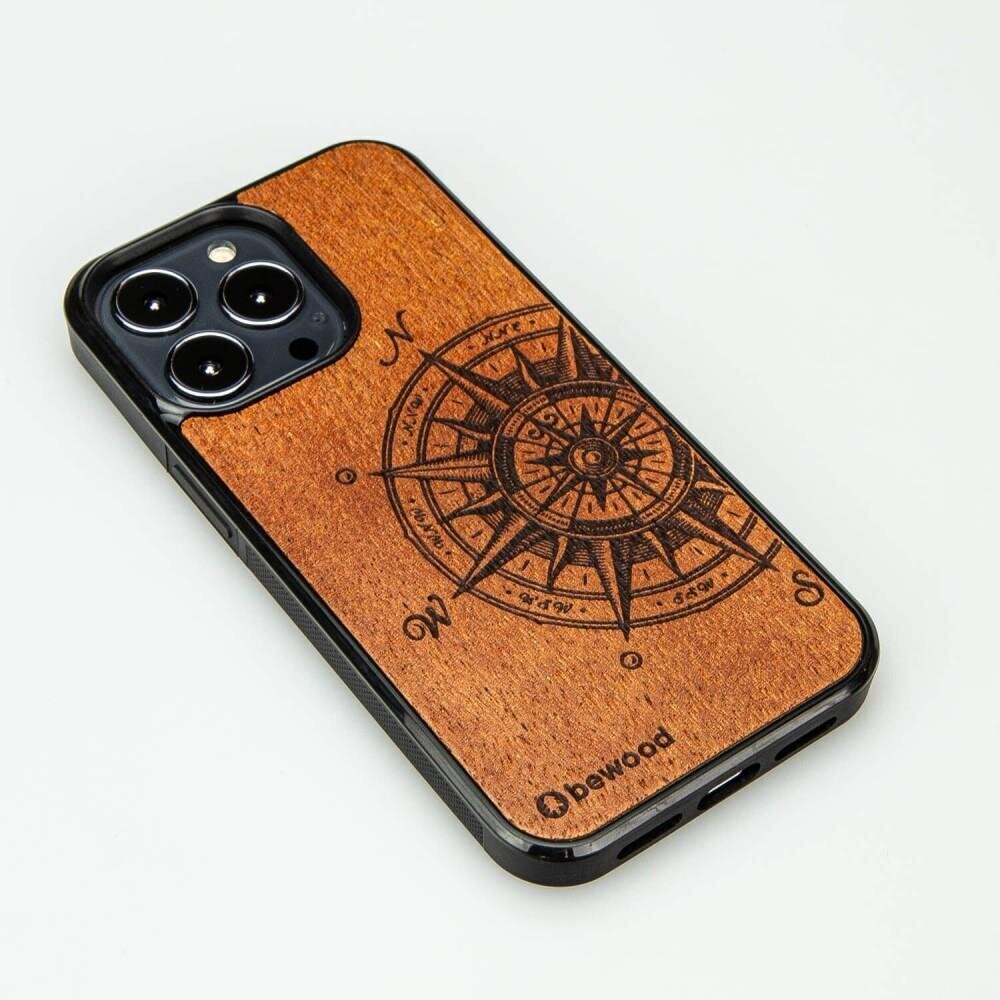 Bewood Traveler Merbau Wooden Case цена и информация | Telefonide kaitsekaaned ja -ümbrised | hansapost.ee