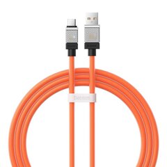 Baseus cable CoolPlay USB - Lightning 2m 2,4A orange цена и информация | Borofone 43757-uniw | hansapost.ee