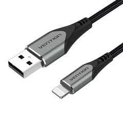 Кабель USB 2.0 к Lightning, Vention LABHF, 1 м (серый) цена и информация | Кабели для телефонов | hansapost.ee