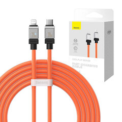 Fast Charging cable Baseus USB-C to Coolplay Series 2m, 20W (orange) цена и информация | Кабели для телефонов | hansapost.ee