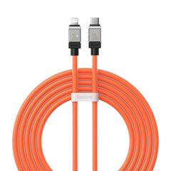 Fast Charging cable Baseus USB-C to Coolplay Series 2m, 20W (orange) цена и информация | Borofone 43757-uniw | hansapost.ee