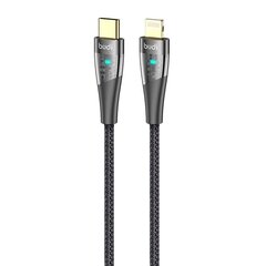 Кабель Budi 20 Вт USB-C — Lightning, 1.5 м (черный) цена и информация | Кабели для телефонов | hansapost.ee