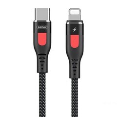 Cable USB-C do Lightning Remax Lesu Pro, 1m (black) цена и информация | Кабели для телефонов | hansapost.ee