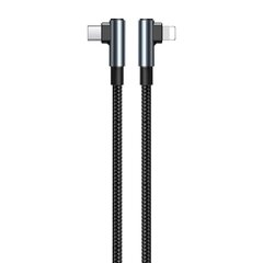Cable USB-C-lightning Remax Ranger II, RC-C002, 1m, 20W (black) цена и информация | Borofone 43757-uniw | hansapost.ee
