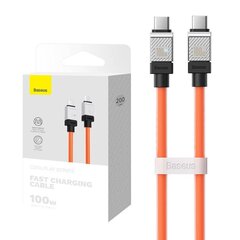 Baseus cable CoolPlay USB - Lightning 2m 2,4A orange цена и информация | Кабели для телефонов | hansapost.ee