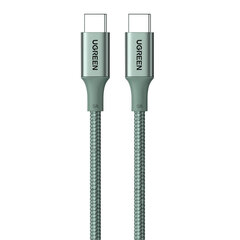 UGREEN Кабель USB-C на USB-C UGREEN 15310 (зеленый) цена и информация | Кабели для телефонов | hansapost.ee