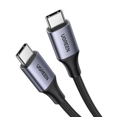 UGREEN Кабель USB-C на USB-C UGREEN 15311, 1м (серый) цена и информация | Кабели для телефонов | hansapost.ee