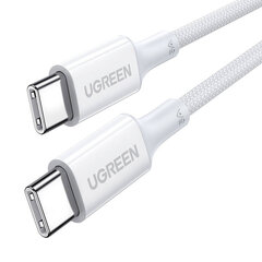 UGREEN Кабель USB-C на USB-C UGREEN 15269, 2м (белый) цена и информация | Кабели для телефонов | hansapost.ee