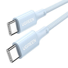 UGREEN Кабель USB-C на USB-C UGREEN 15272, 1,5м (синий) цена и информация | Кабели для телефонов | hansapost.ee