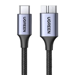 UGREEN Кабель USB-C на Micro USB UGREEN 15233, 2м (серый космос) цена и информация | Кабели для телефонов | hansapost.ee