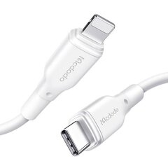 Mcdodo Кабель USB-C на Lightning Mcdodo CA-7280, 1,2 м (белый) цена и информация | Кабели для телефонов | hansapost.ee