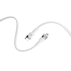 Forever Flexible cable USB-C - Lightning 2,0 m 20W white цена и информация | Кабели для телефонов | hansapost.ee