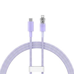 Fast Charging cable Baseus USB-C to Lightning  Explorer Series 1m, 20W (purple) цена и информация | Кабели для телефонов | hansapost.ee