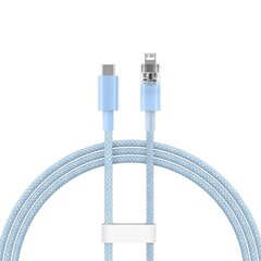 Fast Charging cable Baseus USB-C to Lightning  Explorer Series 1m, 20W (blue) цена и информация | Кабели для телефонов | hansapost.ee