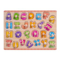 Пазл «Деревянные буквы» цена и информация | Развивающие игрушки для детей | hansapost.ee