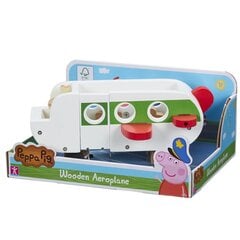 Набор фигурок деревянного самолета Peppa Pig цена и информация | Игрушки для мальчиков | hansapost.ee