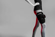 Jalalihaste vibratsioonivöö Hyperice Venom Leg, must hind ja info | Massaažikaubad | hansapost.ee