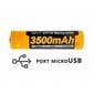 Fenix USB ARB-L18U Aku (18650 3500 mAh 3,6 V) цена и информация | Muu matkavarustus | hansapost.ee