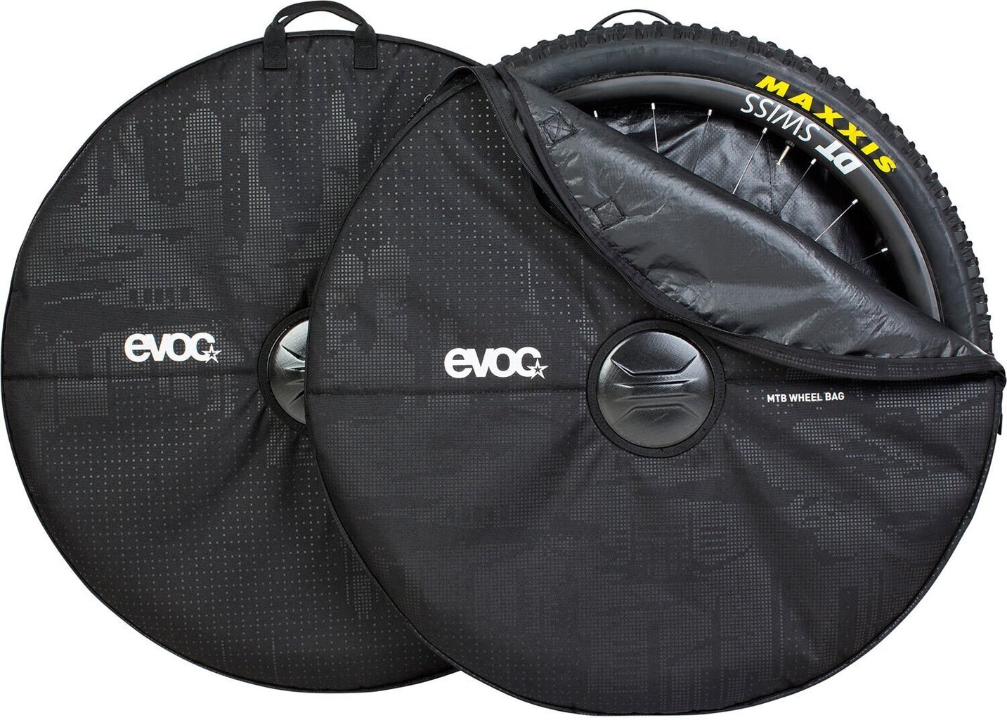 Rattakottide komplekt Evoc MTB Wheel Bag, must цена и информация | Muud jalgratta tarvikud | hansapost.ee