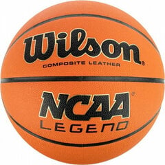 Баскетбольный мяч Wilson NCAA Legend Оранжевый цена и информация | Баскетбольные мячи | hansapost.ee