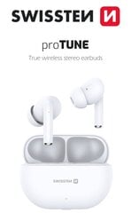Swissten Pro Tune TWS White hind ja info | Kõrvaklapid | hansapost.ee