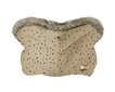 Vankrikindad KikkaBoo Luxury Fur Dots, Beige hind ja info | Lapsevankrite tarvikud | hansapost.ee