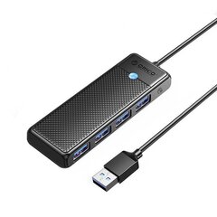 Adapter Hub 4in1 Orico USB 3.0 цена и информация | Адаптеры, USB-разветвители | hansapost.ee