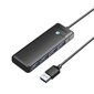 Orico PAPW4A-U3-015-BK-EP цена и информация | USB adapterid ja jagajad | hansapost.ee