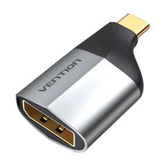 Адаптер Vention USB-C — DisplayPort Vention TCCH0 (черный) цена и информация | Адаптеры и USB-hub | hansapost.ee