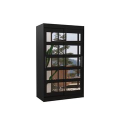 Шкаф ADRK Furniture Salem 120, черный цвет цена и информация | Шкафчики | hansapost.ee