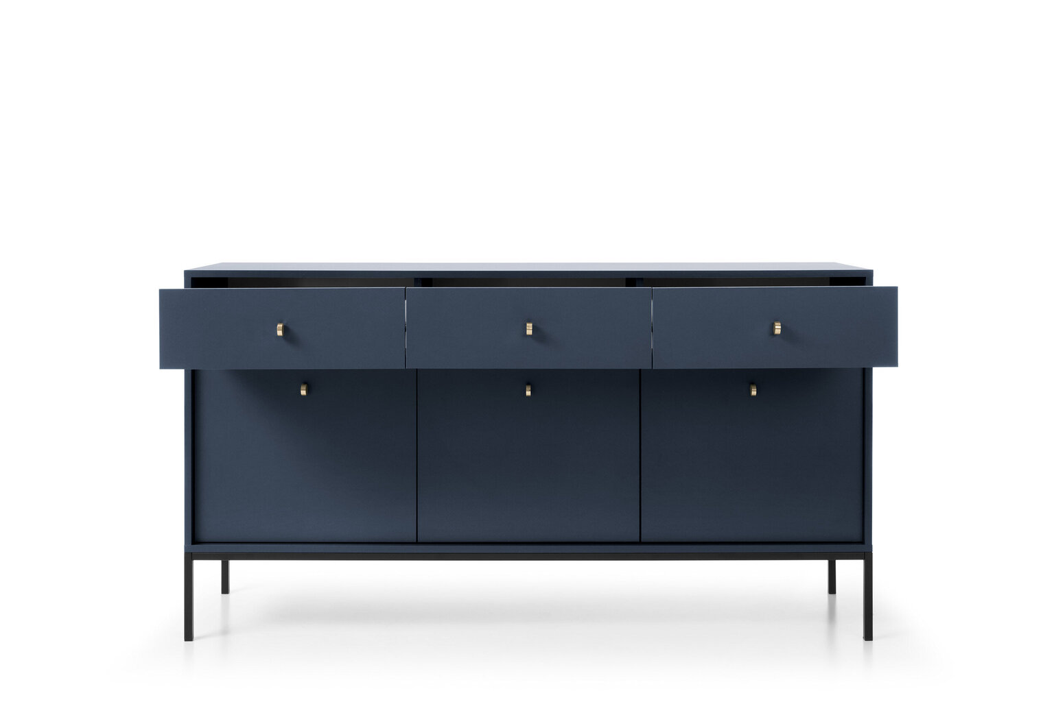 Kummut AKL Furniture Mono MKSZ154, sinine цена и информация | Kummutid | hansapost.ee