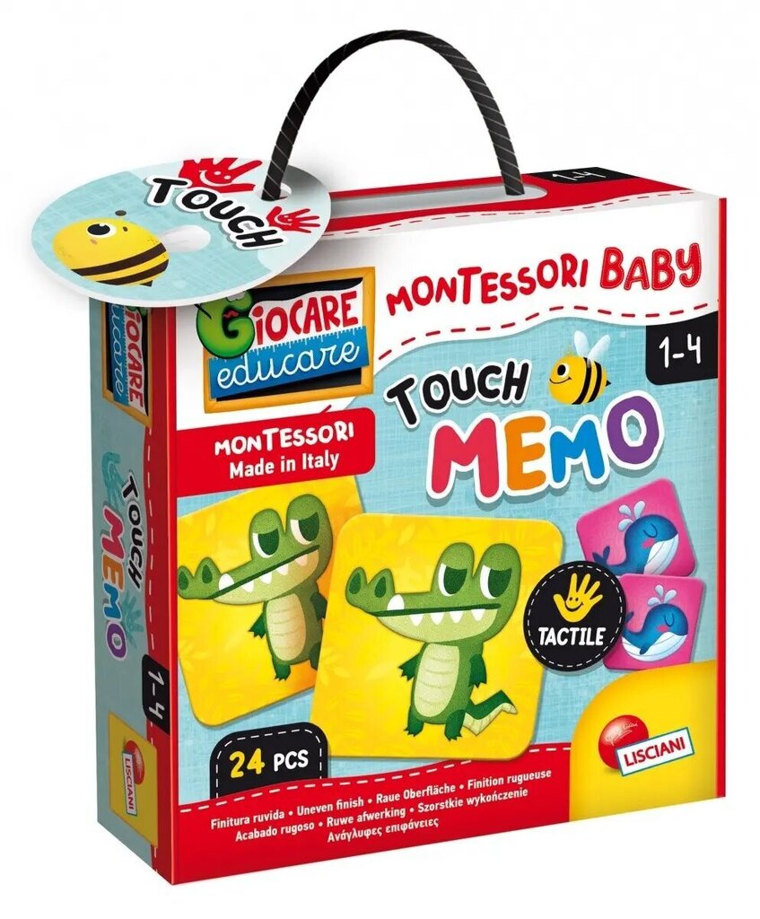 Mälumäng Montessori Baby Touch hind ja info | Lauamängud ja mõistatused perele | hansapost.ee