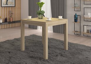 Журнальный столик ADRK Furniture Olaf 1, 80x80см, светло-коричневый цвет цена и информация | Журнальные столики | hansapost.ee