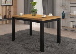 Журнальный столик ADRK Furniture Olaf 2, 120x80см, коричневый/черный цвет цена и информация | Журнальные столики | hansapost.ee