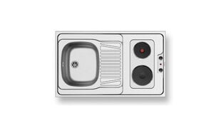 Кухонный умывальник - варочная панель Pyramis MKZ100D, MKB100 цена и информация | Раковины на кухню | hansapost.ee