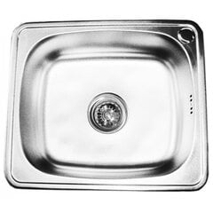 Roostevabast terasest valamu D4842X DEKOR koos sifooniga price and information | Kitchen sinks | hansapost.ee