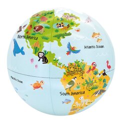 Надувной глобус-шар Caly 40315, 30 см цена и информация | Развивающие игрушки для детей | hansapost.ee