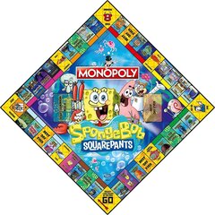 Monopoly Spongebob Squarepants Edition цена и информация | Настольные игры | hansapost.ee