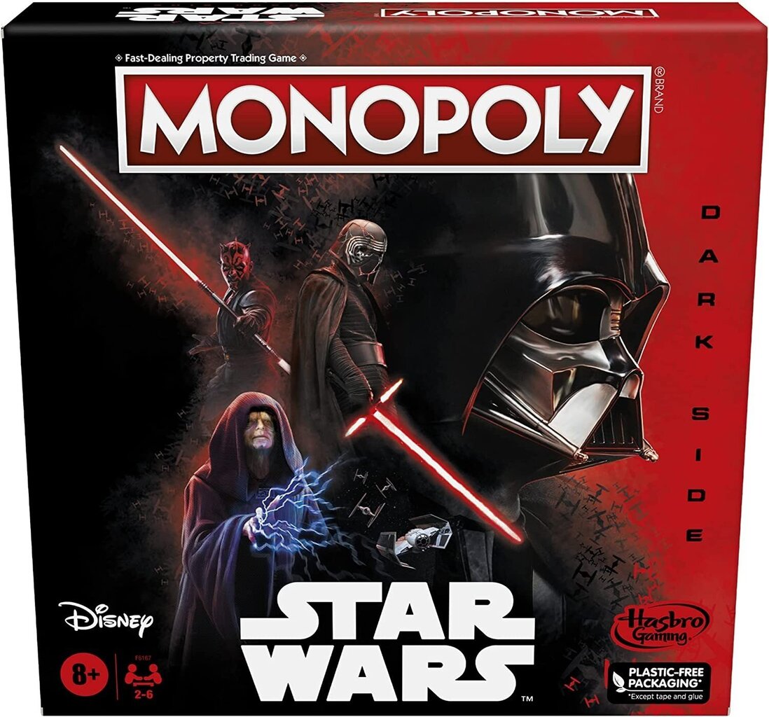 Lauamäng Monopoly Star Wars Dark Side Edition hind ja info | Lauamängud ja mõistatused perele | hansapost.ee