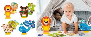 Pusle Lisciani Loomamaja, 24 tk hind ja info | Beebide mänguasjad | hansapost.ee