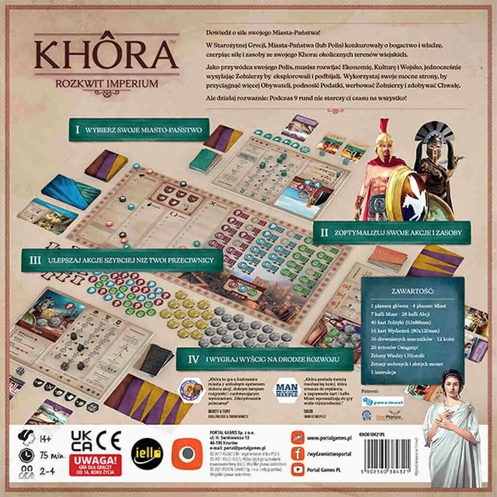 Lauamäng Khora Empire Bloom, PL цена и информация | Lauamängud ja mõistatused perele | hansapost.ee