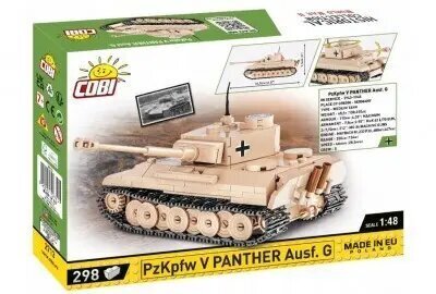 Konstruktor Cobi PzKpfw V Pantera Ausf. G, 298 tk цена и информация | Klotsid ja konstruktorid | hansapost.ee