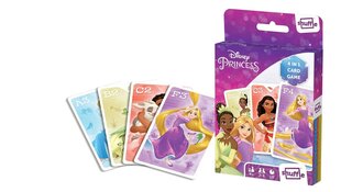 Забавная карточная игра «Принцессы Диснея» 4 в 1 цена и информация | Настольные игры | hansapost.ee