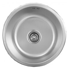 Roostevabast terasest valamu D3838T sifooniga DEKOR price and information | Kitchen sinks | hansapost.ee