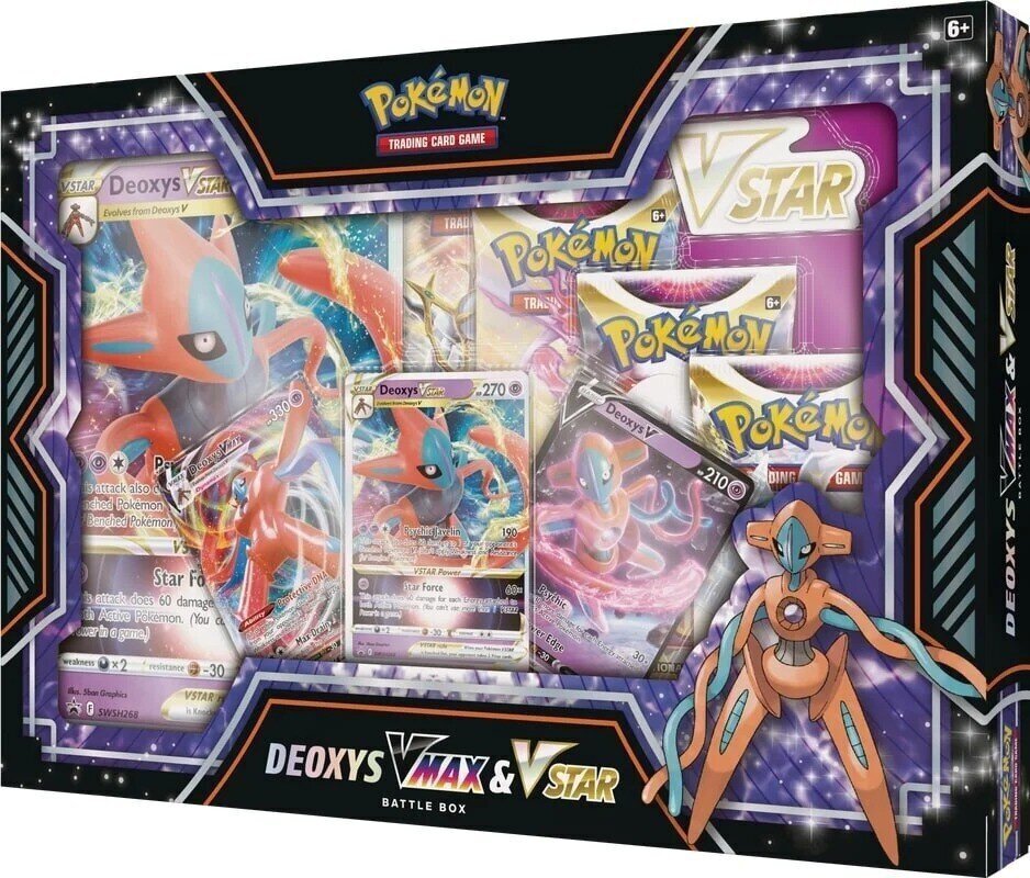 Lauamäng Pokemon TCG Vmax & Vstar Battle Box Deoxys, EN цена и информация | Lauamängud ja mõistatused perele | hansapost.ee