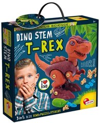Komplekt Dinosaur T-REX koos puslega цена и информация | Развивающие игрушки для детей | hansapost.ee