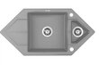Deante graniidist köögivalamu Deante Hexon ZQP S653, Metallic grey цена и информация | Köögivalamud | hansapost.ee