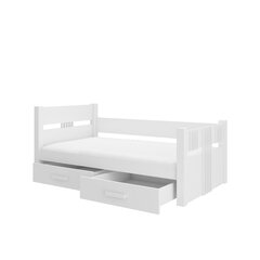 Детская кровать ADRK Furniture Bibi, белого цвета цена и информация | Детские кровати | hansapost.ee