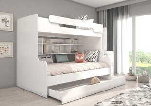 Lastevoodi Adrk Furniture Harell, valge цена и информация | Детские кровати | hansapost.ee